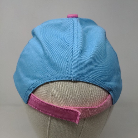 Disney Girl's Strapback Hat Pink Blue Size Toddler Minnie Mouse - Picture 5 of 8